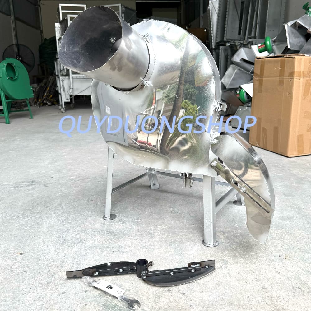 Máy Cắt Chuối INOX Cửa Ngang - Máy Thái Chuối INOX Siêu Mịn - Thái Nguyên Cây - Băm Cỏ Voi . Động Cơ 2,2kW ( 3Hp ) Đồng