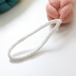 Bông Tắm Dài Cao Câp hỗ trợ chà lưng 29*6*6cm và Dây Silicone Tắm Chà Lưng 4