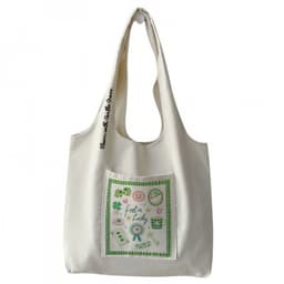 Túi tote túi vải canvas liền thân đeo vai có ngăn ngoài feel in Lucky đựng vừa a4 - tuicwh1216 7