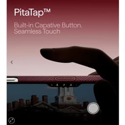 [iPhone 17 Pro Max] Ốp iPhone Pitaka Ultra-Slim with PitaTap - màu Harvard Crimson (Edge) mỏng nhẹ, chất liệu cao cấp 5