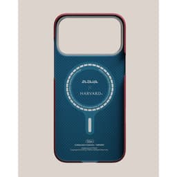 [iPhone 17 Pro Max] Ốp iPhone Pitaka Ultra-Slim with PitaTap - màu Harvard Crimson (Edge) mỏng nhẹ, chất liệu cao cấp 4