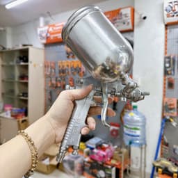 SÚNG PHUN SƠN PU F75 SANG-EO BÌNH 400CC ĐẦU PHUN 1.5MM 3