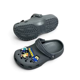 (Tặng Charm) Dép Sục Clog KENTO Cao Cấp Trẻ Em 4-12 Tuổi | Hỗ Trợ Vòm Chân, Chống Trơn.8008 7