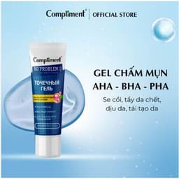 Gel Chấm Mụn Compliment SOS No Problem AHA BHA PHA 25g 2