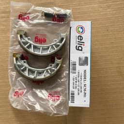 Bố Thắng Đùm / Má Phanh Sau ELIG SCM-P01 Chính Hãng - Dùng Cho Vespa LX 125/150, Zip 100/125, ET8 1