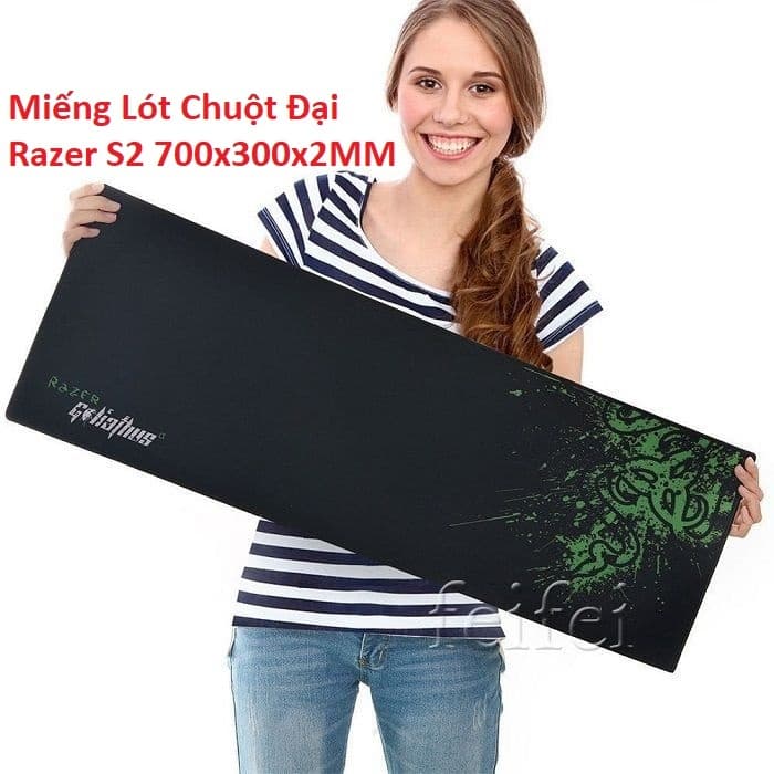 Miếng Lót Chuột Đại Razer S2 700x300x2MM và M7P (250 x 300 x 2mm)