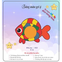 [ĐÈN LỒNG GỖ TRUNG THU TÔ MÀU] Sét Làm Lồng Đèn Trung Thu Tô Màu Mẫu Mới Cho Bé quà tặng học sinh hanmade sáng tạo 6
