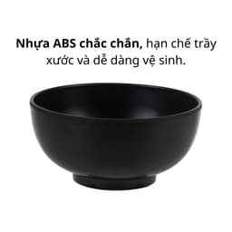 Combo Bát Tròn Trơn Việt Nhật Chén Ăn Cơm Nhựa 6891/2/3, Bộ Chén Đựng Cơm Canh Cao Cấp - TADAHOME 2