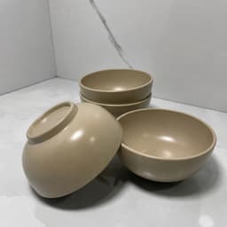 Combo Bát Tròn Trơn Việt Nhật Chén Ăn Cơm Nhựa 6891/2/3, Bộ Chén Đựng Cơm Canh Cao Cấp - TADAHOME 7