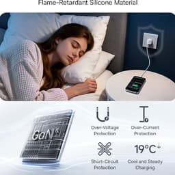 Củ sạc nhanh Baseus EnerFill FN22 1C 30W US Chính Hãng 6