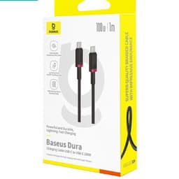 Cáp sạc nhanh Baseus Dura C to C 100W 1m Chính Hãng 4