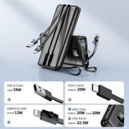 Sạc dự phòng Innostyle MultiCharge Go 10000 mAh Chính Hãng 6