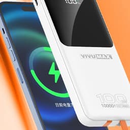 Sạc dự phòng Polymer 10.000mAh Vivumax P150 Chính Hãng 3
