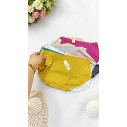 (Hàng loại đẹp)sét 5-10 quần lót su tăm cao cấp co dãn bốn chiều đẹp, quần lót nữ bền 40-63kg 5