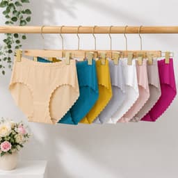 (Hàng loại đẹp)sét 5-10 quần lót su tăm cao cấp co dãn bốn chiều đẹp, quần lót nữ bền 40-63kg 6