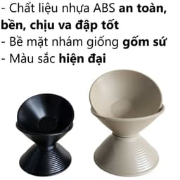 Combo Bát Loe Việt Nhật Chén Ăn Cơm Nhựa Cao Cấp 6805/6, Bộ Chén Đựng Cơm Canh Gia Đình - TADAHOME 2