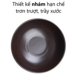 Combo Bát Cơm Vân Gỗ Việt Nhật Chén Ăn Cơm 6856/7/8, Bộ Chén Nhựa Gỗ  Sang Trọng - TADAHOME 2