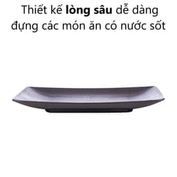 Combo Đĩa Chữ Nhật Vân Gỗ Việt Nhật Đĩa 1180/1/2/3, Khay Đựng Thức Ăn Hoa Quả Sang Trọng - TADAHOME 3
