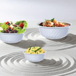 Combo Bát Xoắn Phíp Việt Nhật Chén Ăn Cơm Nhựa 6861/2/3, Bộ Chén Đựng Cơm Canh Bền Đẹp - TADAHOME 4