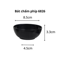 Combo Bát Chấm Phíp Việt Nhật Chén Chấm Gia Vị Nước Mắm 6826/7/8, Bộ Chén Đựng Nước Chấm - TADAHOME 4