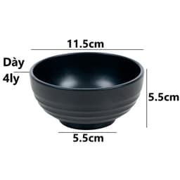Combo Bát Cơm Thái Việt Nhật Chén Nhựa 6830/2/3, Bộ Chén Đựng Cơm Canh Gia Đình Cao Cấp - TADAHOME 7