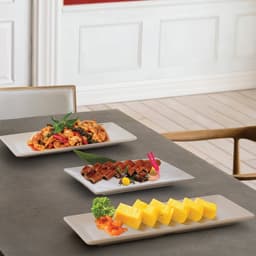 Combo Đĩa Chữ Nhật Vân Sần Việt Nhật Đĩa Nhựa 1187/8, Khay Đựng Thức Ăn Hoa Quả Bánh Kẹo - TADAHOME 5