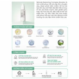 Tinh chất phuch hồi cấp ẩm chuyên sâu Skin Lab Restoring Complex Booster 30ml | Cây Rơm Cosmetics 2