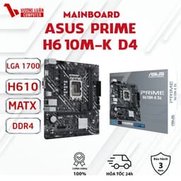 Bo mạch chủ Asus PRIME H610M-K D4 Chính Hãng Full.Vat 1