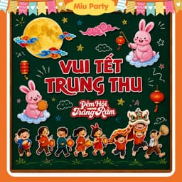 Decal Giấy Dán Trang Trí Trung Thu, Decor Phông Nền Chụp Ảnh  3