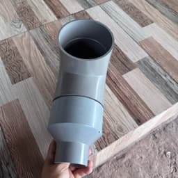 Bộ co giảm của Máng hứng nước mưa PVC lắp cho mái tol (tặng ốc vít) 4
