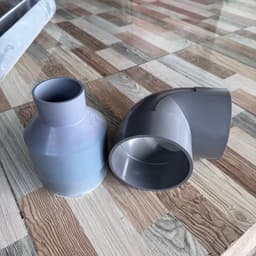 Bộ co giảm của Máng hứng nước mưa PVC lắp cho mái tol (tặng ốc vít) 6