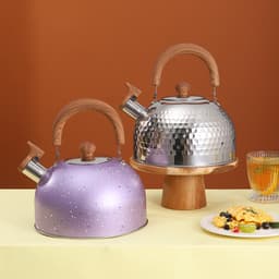 Ấm đun nước inox Yussain 3L Lít có tay cầm tiện dụng. LMS 4