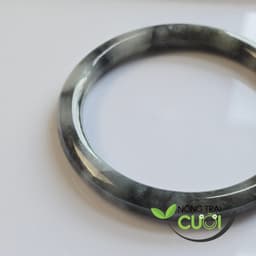 Vòng Cam Thach Gà Đen bản đũa type A, ni 56.8mm - Nông Trại Cười 4