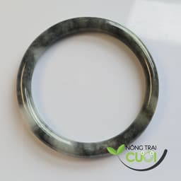 Vòng Cam Thach Gà Đen bản đũa type A, ni 56.8mm - Nông Trại Cười 6