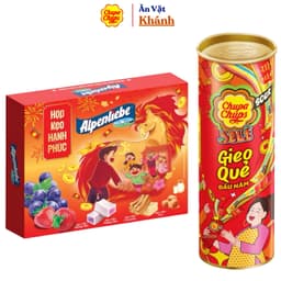 Hộp Quà Tết 2026 Kẹo Alpenliebe – Mentos – Golia – Chupa Chups Nhiều Phiên Bản 1