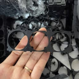 10 Cái Khung Cell Pin 32650 32700 2P 3P Holder Định Vị Pin, Chống Cong Vênh Khi Đóng Pack 5