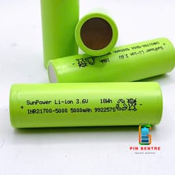 Cell Pin 21700 Sunpower 5000mah xả 6C hàng mới chính hãng 3