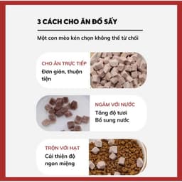 Gà Viên Mix Cỏ mèo Lna giúp tiêu búi lông giảm stress, Viên Rau Xanh Bổ Sung Protein Cho Mèo cao cấp 4