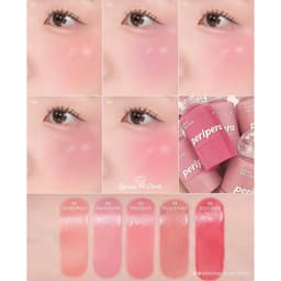 Má Hồng Kem Peripera Syrupy Tok Cheek 9g Chính Hãng Căng Bóng Tự Nhiên Lâu Trôi Nhiều Màu Skin House 4