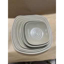 Combo Đĩa Vuông Thái Việt Nhật Đĩa Nhựa 1270/1/2/3/4, Đĩa Đựng Thức Ăn Sang Trọng - TADAHOME 3