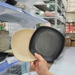 Combo Đĩa Vuông Thái Việt Nhật Đĩa Nhựa 1270/1/2/3/4, Đĩa Đựng Thức Ăn Sang Trọng - TADAHOME 4