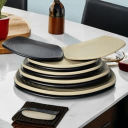 Combo Đĩa Vuông Thái Việt Nhật Đĩa Nhựa 1270/1/2/3/4, Đĩa Đựng Thức Ăn Sang Trọng - TADAHOME 6