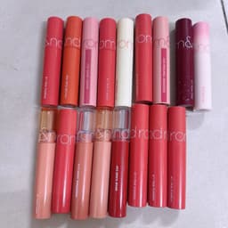 Son Tint Bóng Rom&nd Juicy Lasting Tint Chính Hãng Căng Mọng Lâu Trôi Nhiều Màu Hot Trend Skin House 6