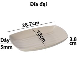 Combo Đĩa Phíp Thuyền Việt Nhật Đĩa Nhựa 1283/4/5/6, Đĩa Đựng Hải Sản Thức Ăn Sang Trọng - TADAHOME 8