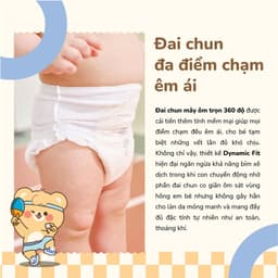 [COMBO 6] Tã bỉm Mamogom Dynamic Đủ Size mềm mại thấm hút tốt cho bé 6