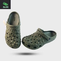 Sục kim cương nam nữ, đế thấp 2,5cm, dép đúc nguyên khối hàng loại 1 7