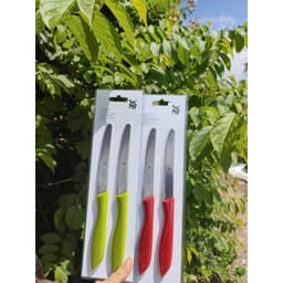Set 2 dao răng cưa WMF SNACK KNIFE dao gọt hoa quả chất liệu thép không gỉ cao, cắt ngọt sắc bén 8