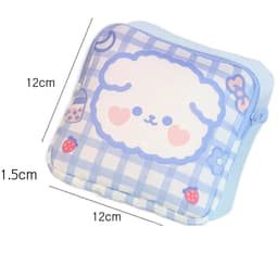Ví Đựng Băng Vệ Sinh Mini Có Khóa Kéo Chống Nước, Đựng Đồ Cá Nhân, Mỹ Phẩm,Tai Nghe Đa Năng Tiện Lợi 7