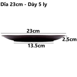 Combo Đĩa Tròn Thái 2 Màu Việt Nhật Đĩa Nhựa 1300/1/2/3/4, Đĩa Đựng Gia Đình Bền Đẹp - TADAHOM 8