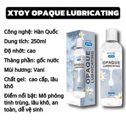 Gel bôi trơn quan hệ XTOY Lubricating, cảm giác the mát, ấm, lâu khô, siêu trơn, nhiều mùi hương 5